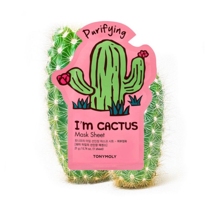 Mascarilla de hoja TONYMOLY I'm Cactus (Nopal)