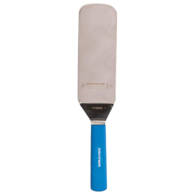 Espátula de alimentos Dexter 20 cm mango azul de acero inoxidable