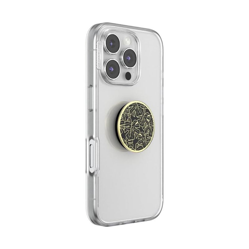 Agarre PopSockets para móvil – Monstera esmaltado