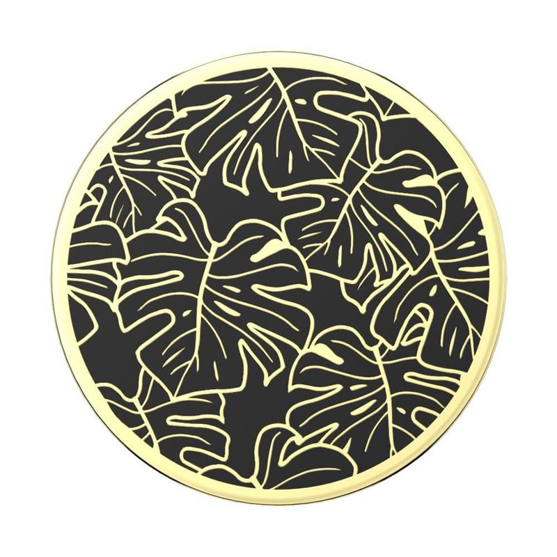 Agarre PopSockets para móvil – Monstera esmaltado