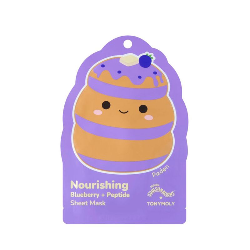 Mascarilla de hoja TONYMOLY x Squishmallows Paden Nutritiva