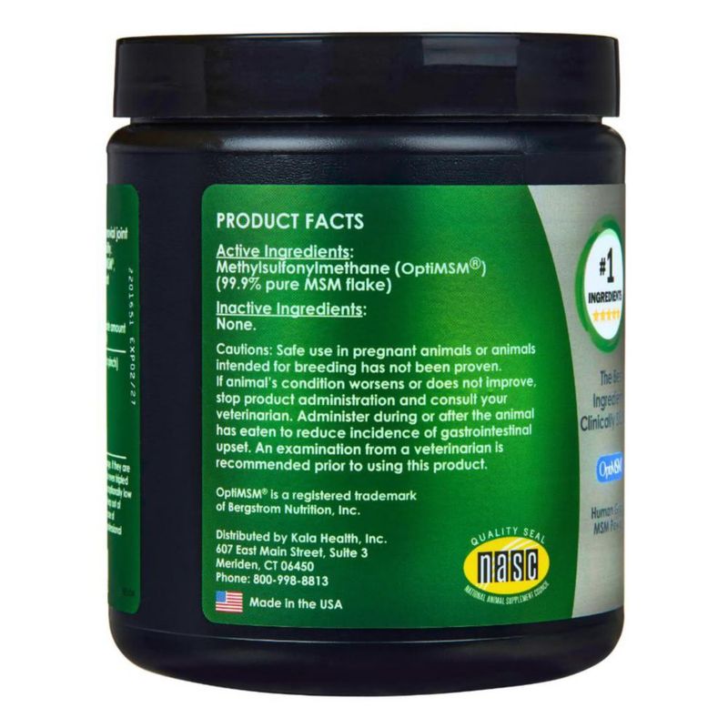 Polvo de MSM KALA HEALTH 454 g para perros (1 lb)