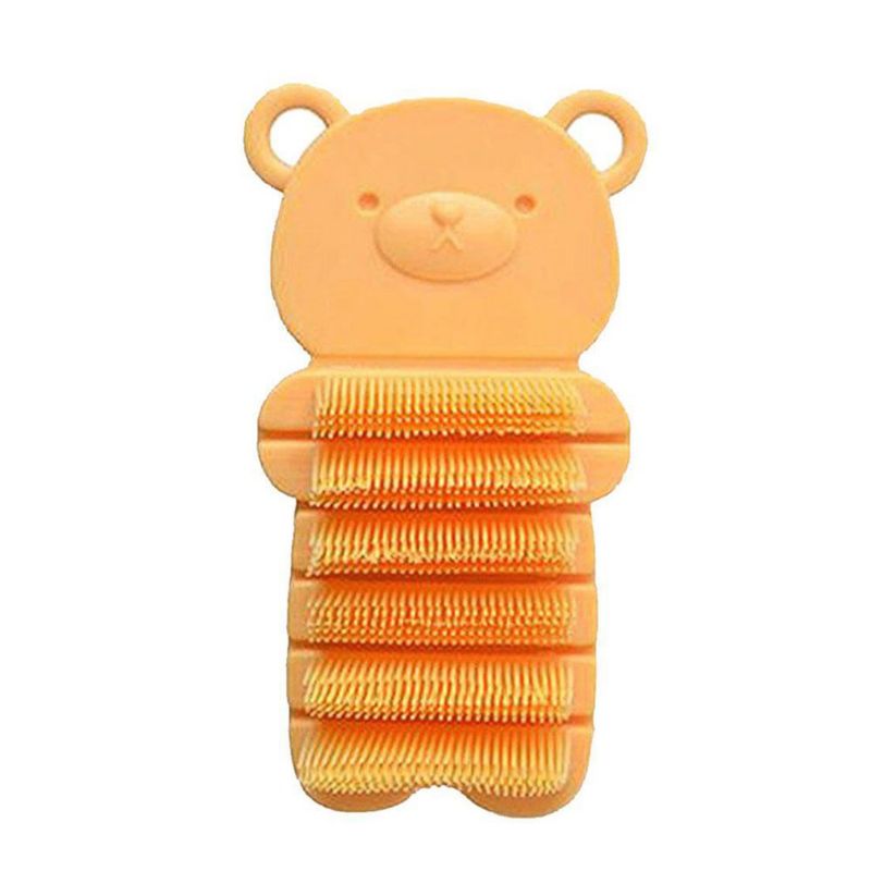 Cepillo de uñas JINCH 11 cm amarillo para niños