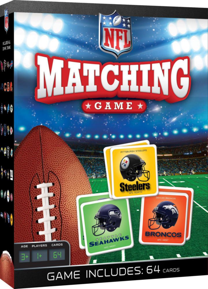 Juego de Memoria MasterPieces NFL 64 Cartas 3+