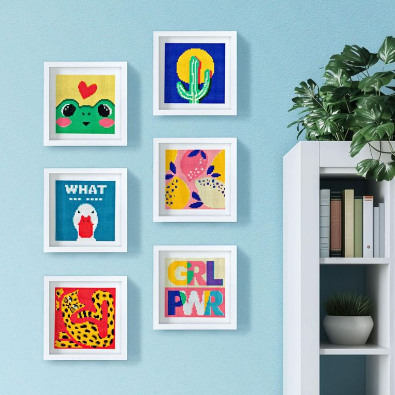 Kits de Arte con Diamantes LuwoArte Pack de 6 para Principiantes
