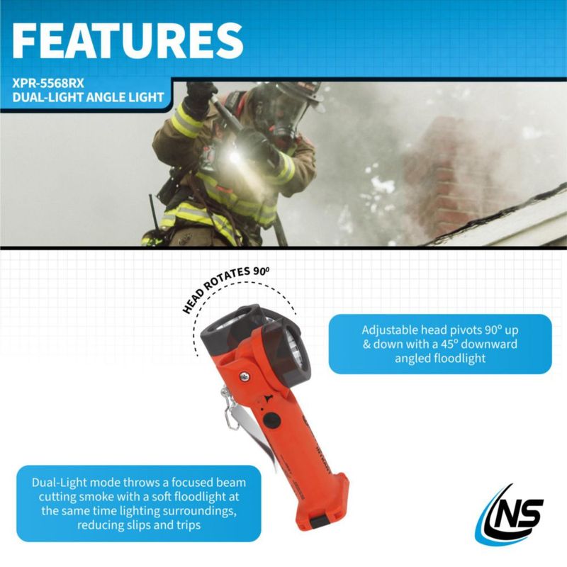 Linterna Nightstick XPR-5568RX Recargable CID1