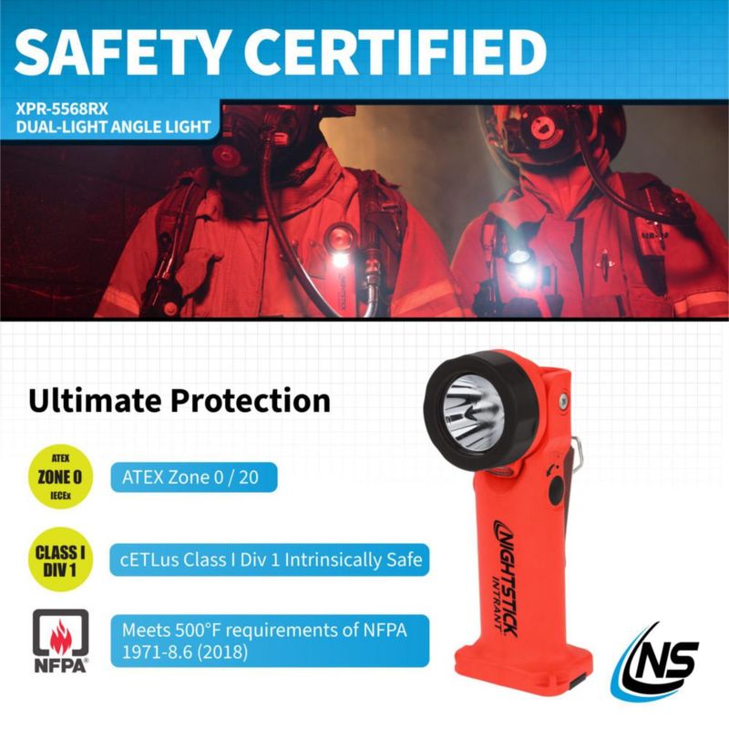 Linterna Nightstick XPR-5568RX Recargable CID1