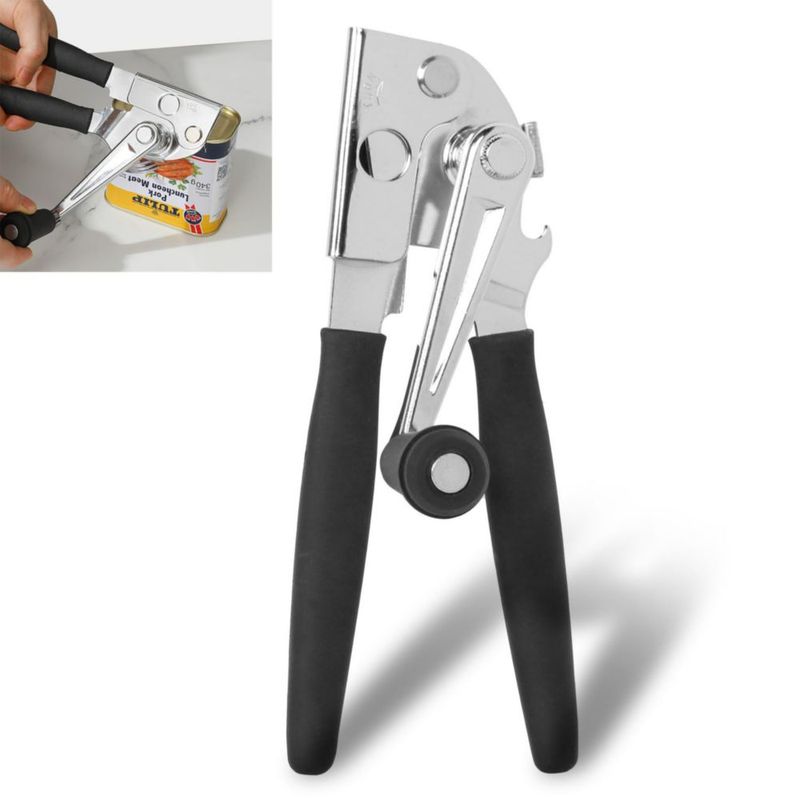 Abrelatas manual LEXICHER de borde liso plegable