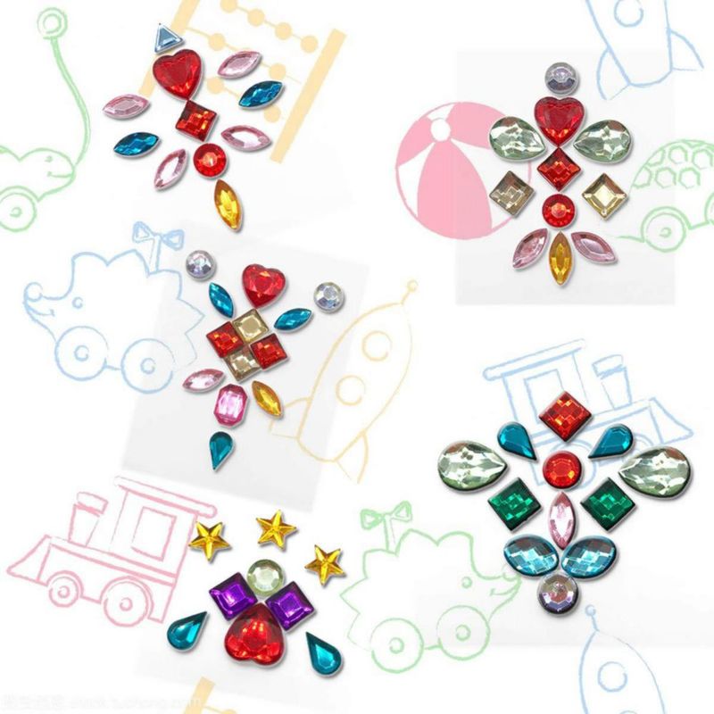 Piedras de strass DISSONA 10‑20 mm 500 piezas para manualidades