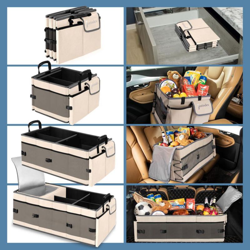 CADDY Jorindes Organizador de Maletero con Bolsa Refrigeradora