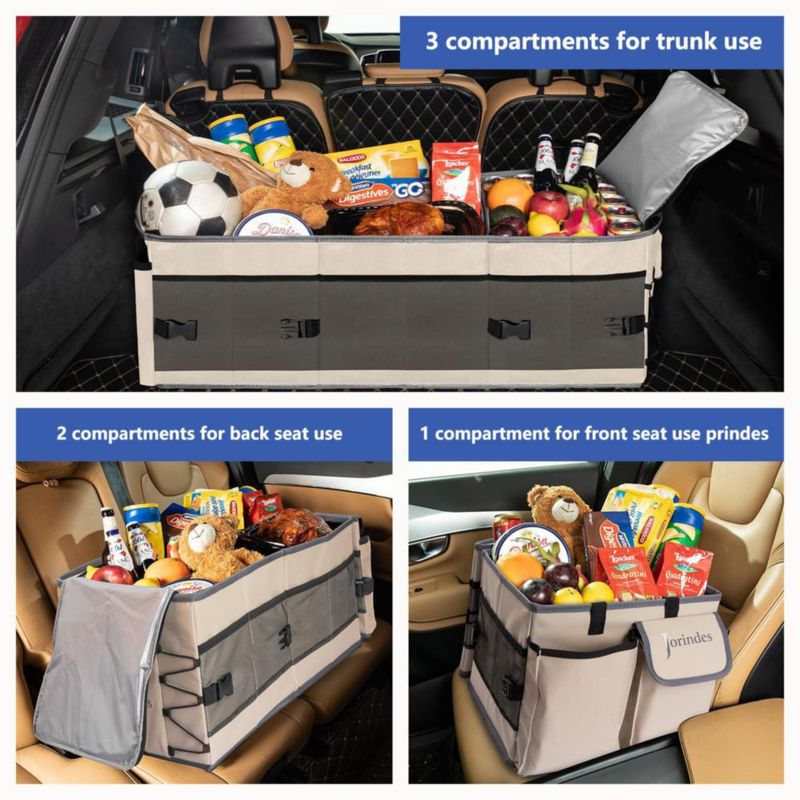 CADDY Jorindes Organizador de Maletero con Bolsa Refrigeradora