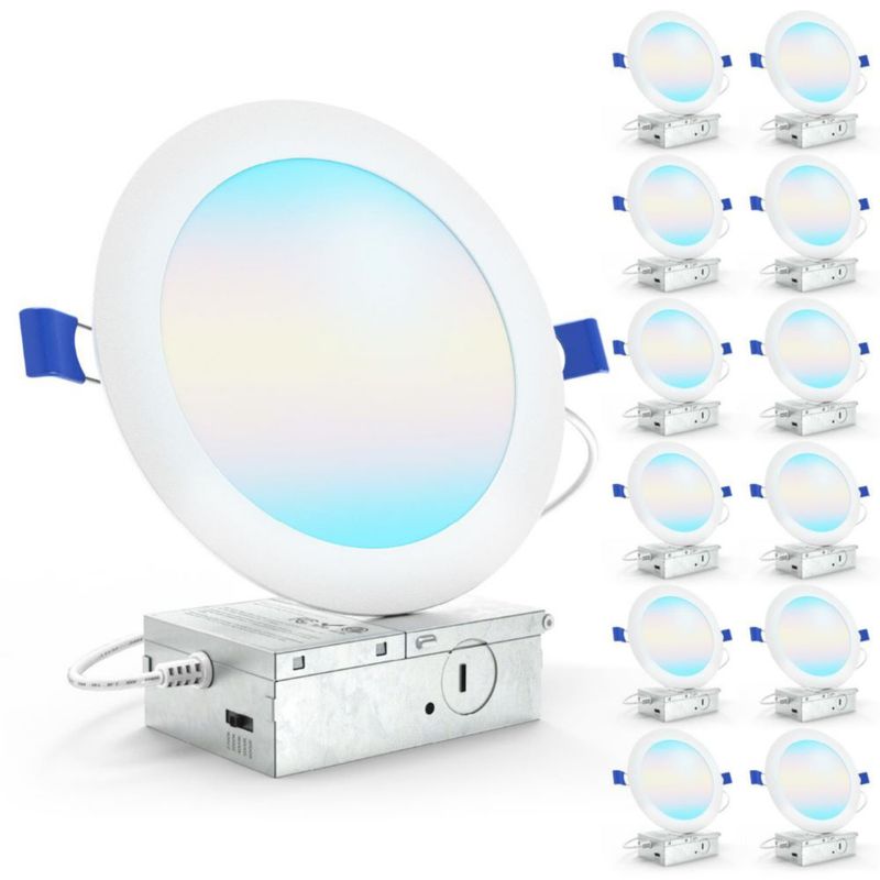 Luces empotradas LED Sunco Lighting 15 cm 14 W regulables