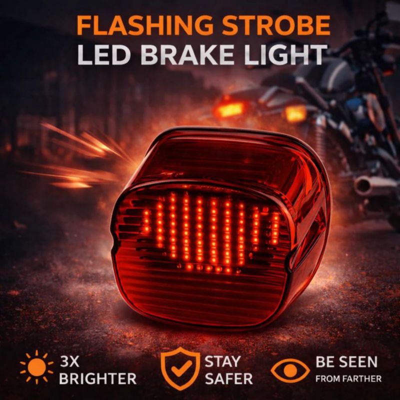 Luz de freno LED estroboscópica Eagle Lights para Harley Davidson