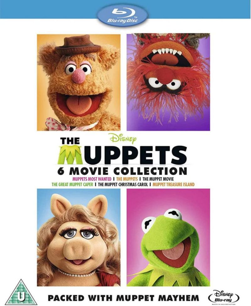 Colección Disney Los Muppets 6 Blu‑ray