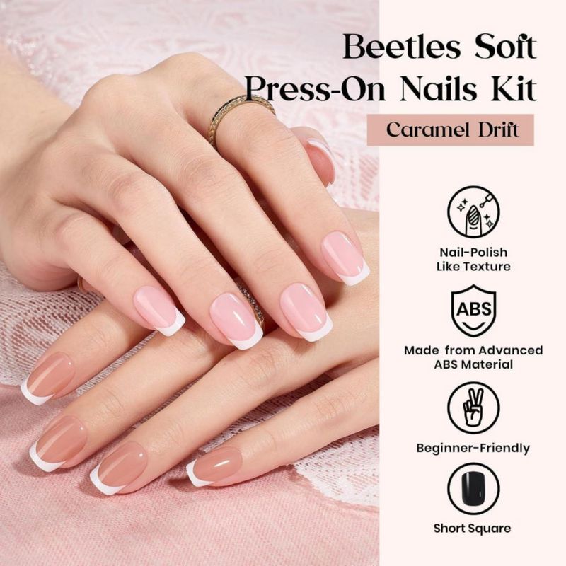 Uñas postizas Beetles Gel Polish 360 piezas 12 colores