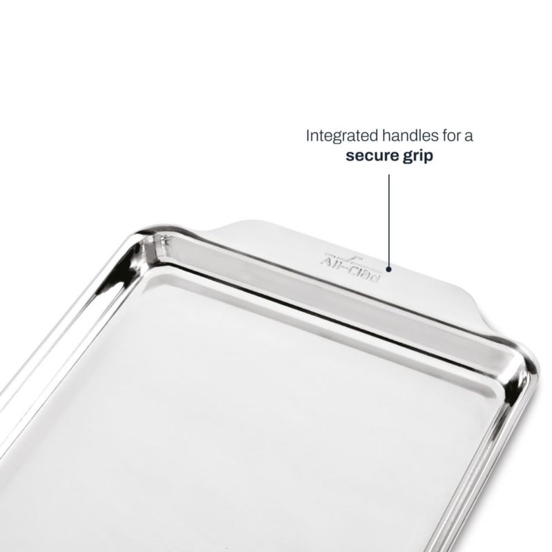 Bandeja para hornear All-Clad de acero inoxidable 29 cm x 43 cm