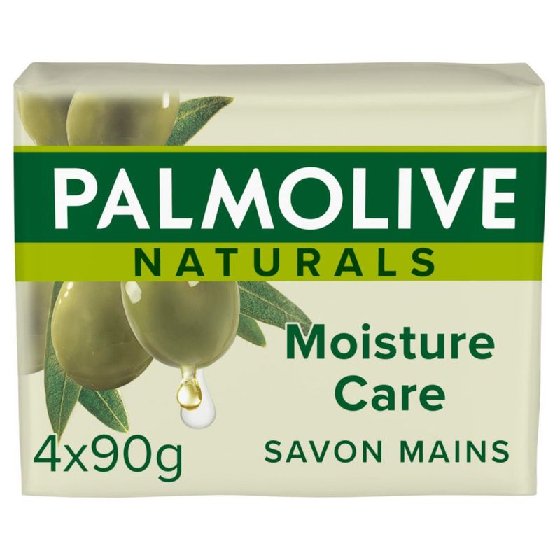Jabón Palmolive Naturals Aceite de Oliva y Leche - Pack de 4