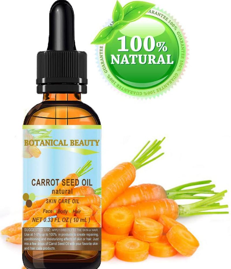 Aceite Portador Botanical Beauty 10 ml de Semilla de Zanahoria Natural