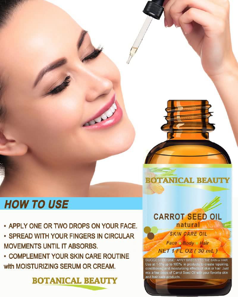 Aceite Portador Botanical Beauty 10 ml de Semilla de Zanahoria Natural