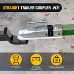Acoplador de Remolque Nilight 2" Canal 3500 kg