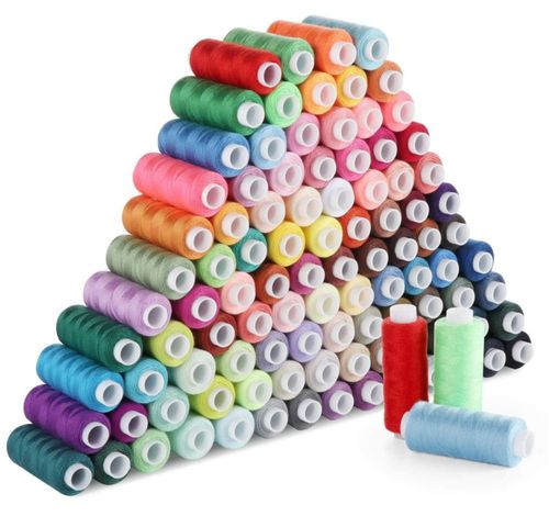 Hilo de coser Lemonfilter 30.000 yd (274 km) – surtido de 100 colores
