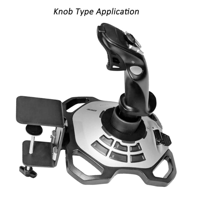 Soporte de escritorio para joystick WELLMETE compatible con Logitech G Extreme 3D PRO