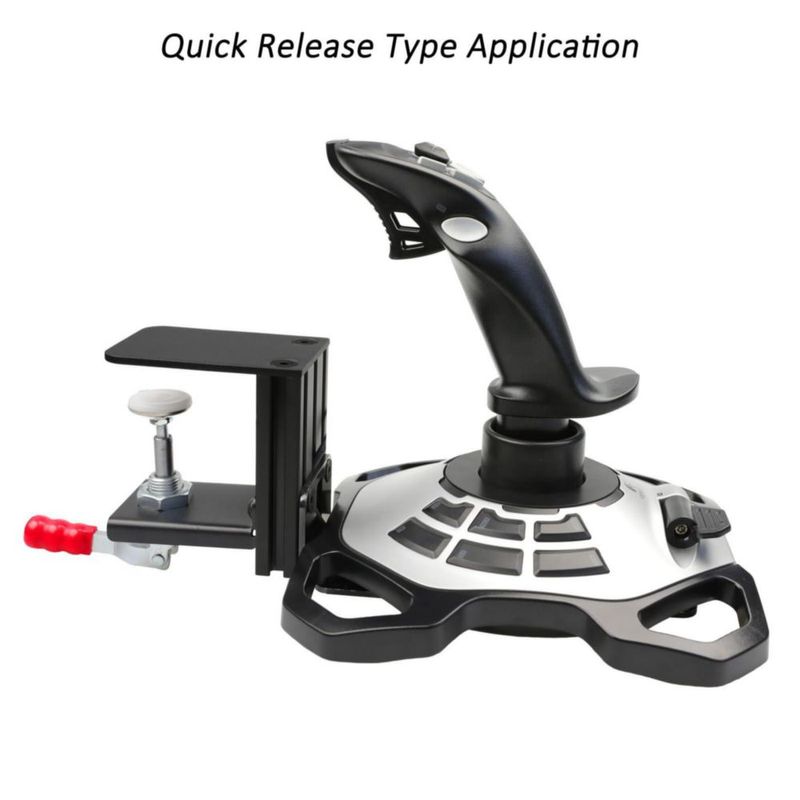 Soporte de escritorio para joystick WELLMETE compatible con Logitech G Extreme 3D PRO