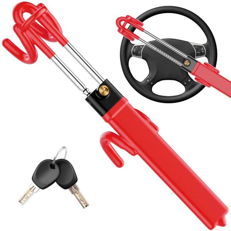 Candado de Volante MONOJOY 33-46 cm con 2 llaves