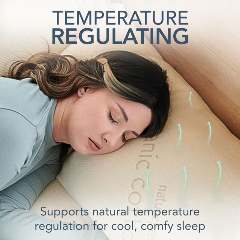Almohada Naturepedic de Lana Orgánica – Tamaño Queen
