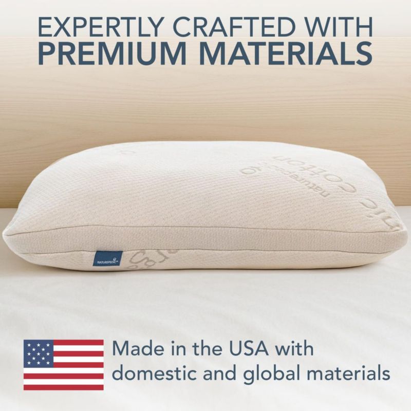 Almohada Naturepedic de Lana Orgánica – Tamaño Queen