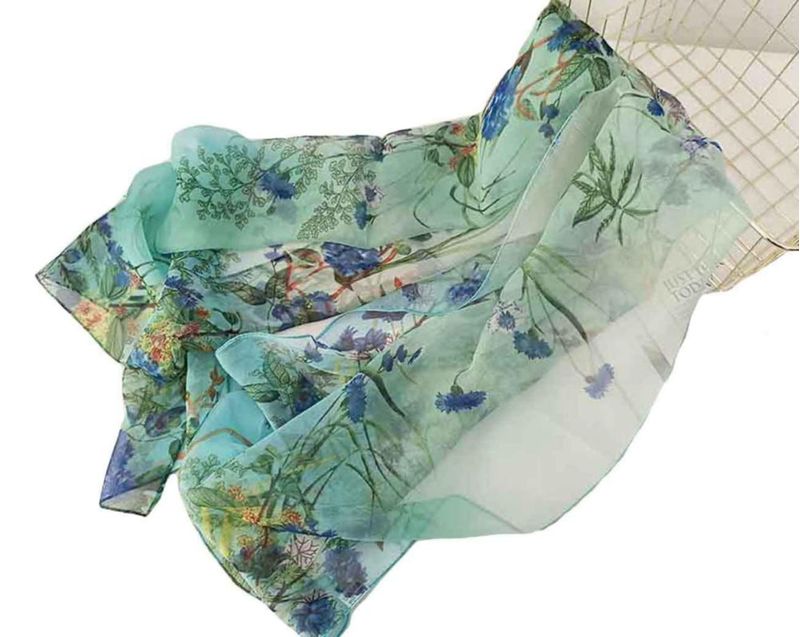 Pañuelo Pokeedioty 160 cm x 50 cm Floral Ligero