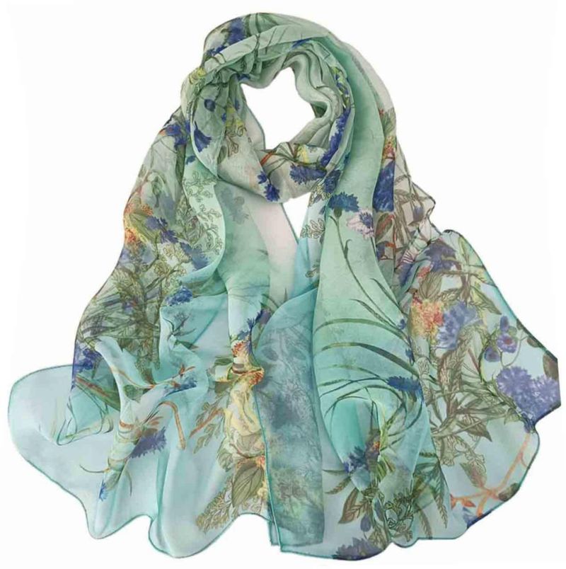 Pañuelo Pokeedioty 160 cm x 50 cm Floral Ligero