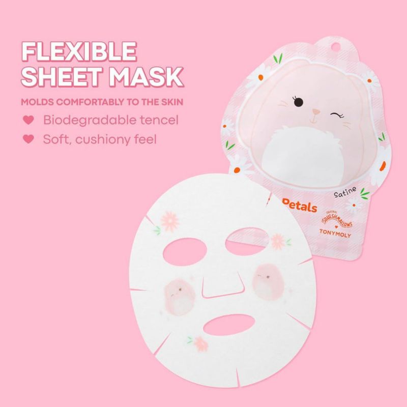 Set de 6 mascarillas de hoja TONYMOLY x Squishmallows