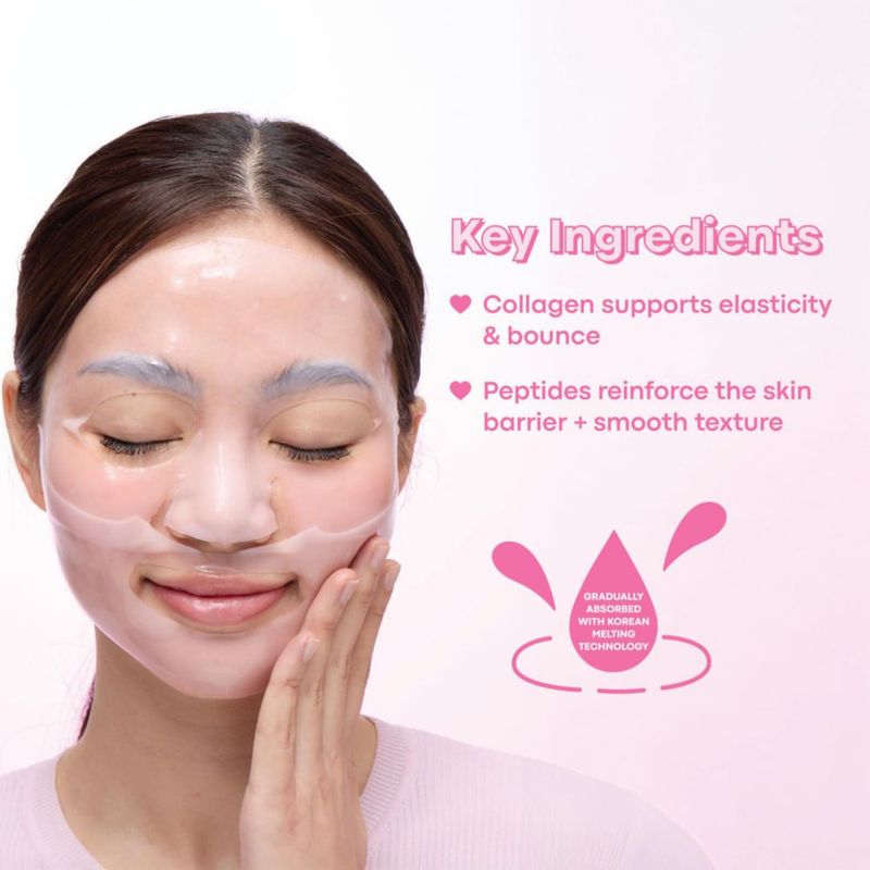 Mascarilla TONYMOLY Melt Firming de Colágeno y Péptidos en Hidrogel