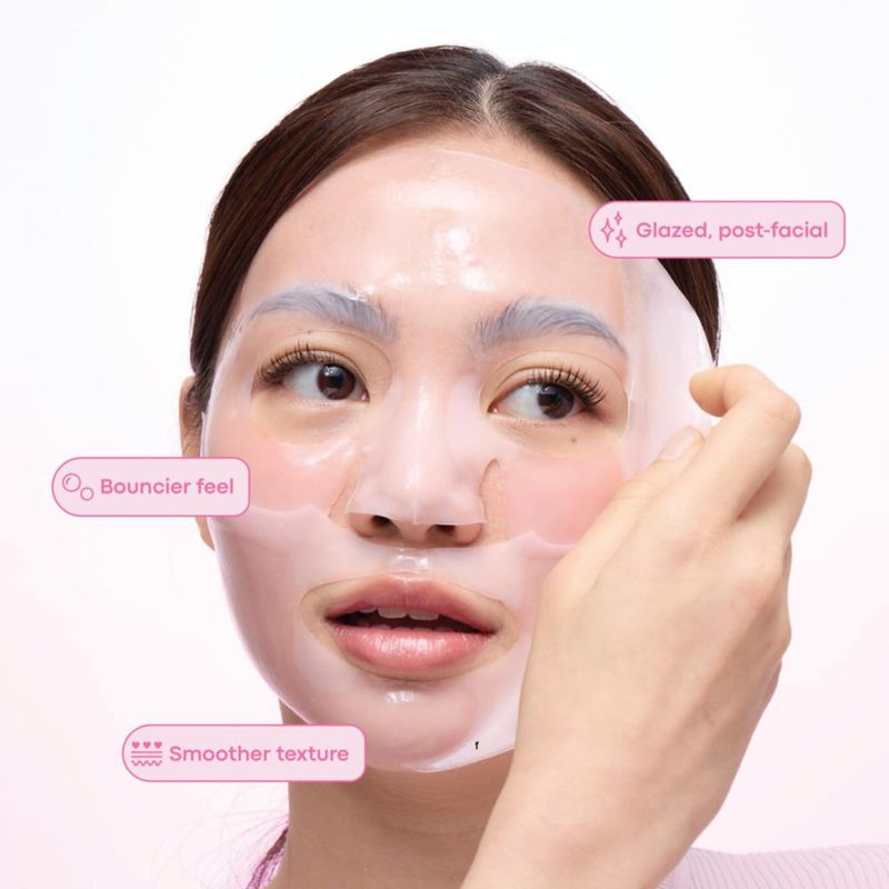 Mascarilla TONYMOLY Melt Firming de Colágeno y Péptidos en Hidrogel
