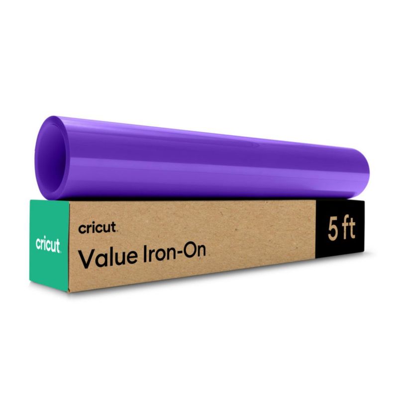 Rollo de vinilo termoadhesivo Cricut 305 cm × 15 m color púrpura