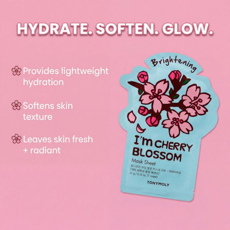 Mascarilla de hoja TONYMOLY Cherry Blossom 21 g (0.74 oz)
