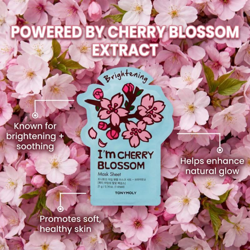 Mascarilla de hoja TONYMOLY Cherry Blossom 21 g (0.74 oz)