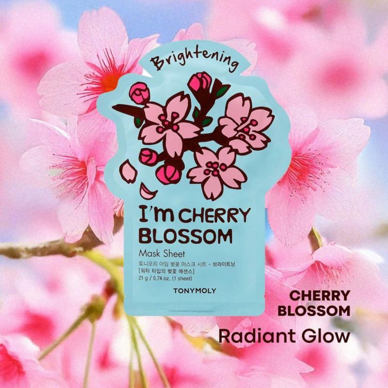 Mascarilla de hoja TONYMOLY Cherry Blossom 21 g (0.74 oz)