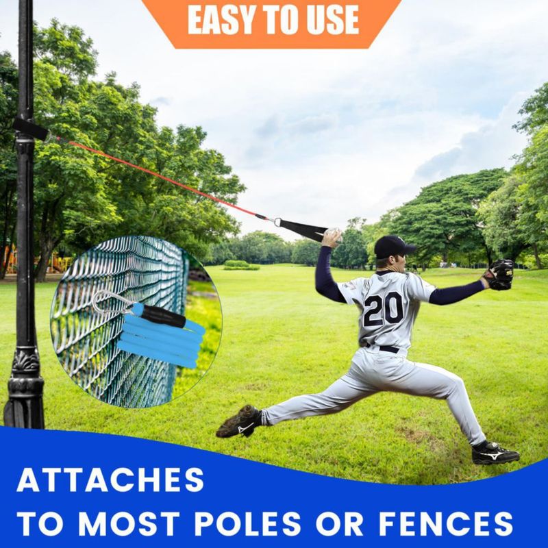 Entrenador de Béisbol Davllin - Set de Bandas de Resistencia de 120 cm