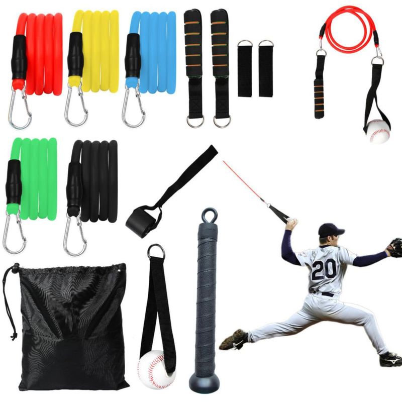 Entrenador de Béisbol Davllin - Set de Bandas de Resistencia de 120 cm