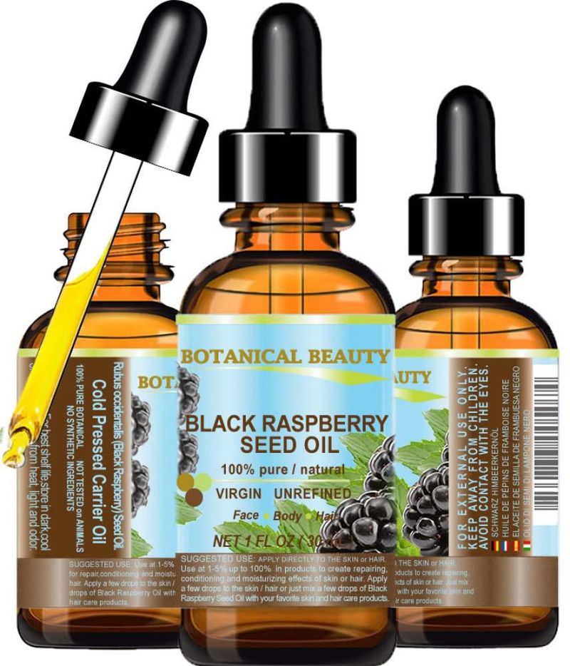 Aceite de Semilla de Frambuesa Negra 30 ml 100 % Puro – Botanical Beauty