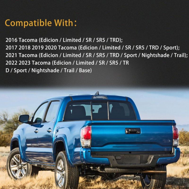 Luz Trasera Derecha MiKaFex para Toyota Tacoma 2016‑2023