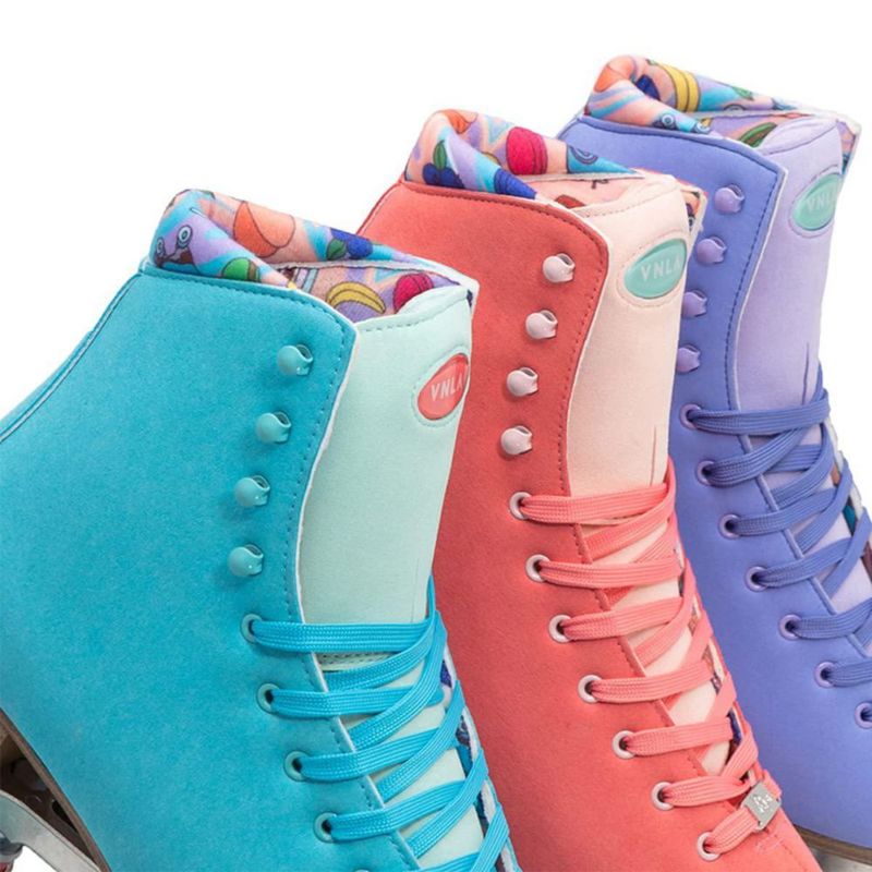 Patines de Cuatro Ruedas VNLA Parfait Coral Mujer Talla 7