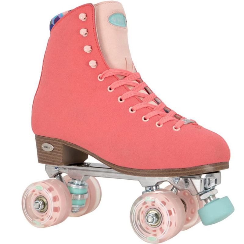 Patines de Cuatro Ruedas VNLA Parfait Coral Mujer Talla 7