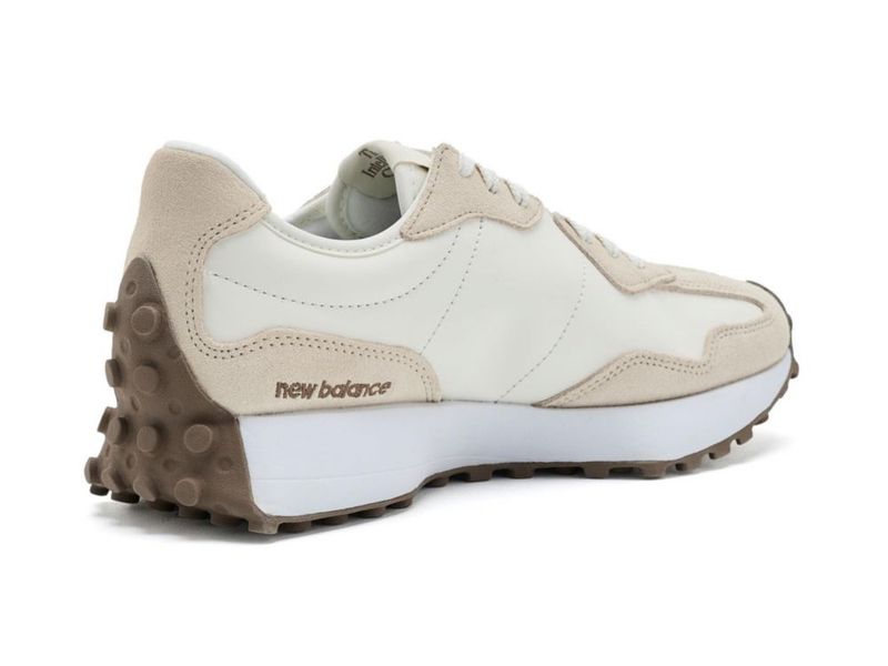 Zapatillas New Balance 327 Mujer 11.5 Lino/Sal Marina/Hongo