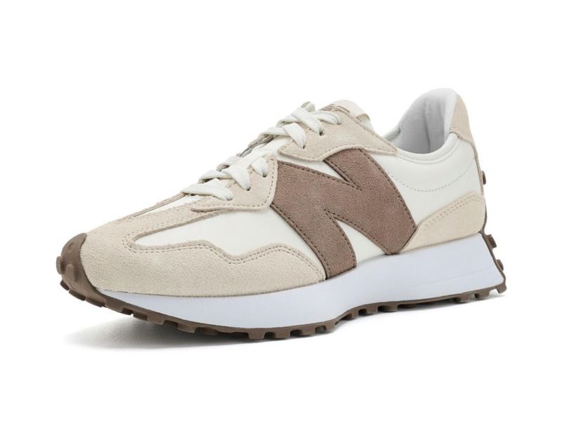 Zapatillas New Balance 327 Mujer 11.5 Lino/Sal Marina/Hongo