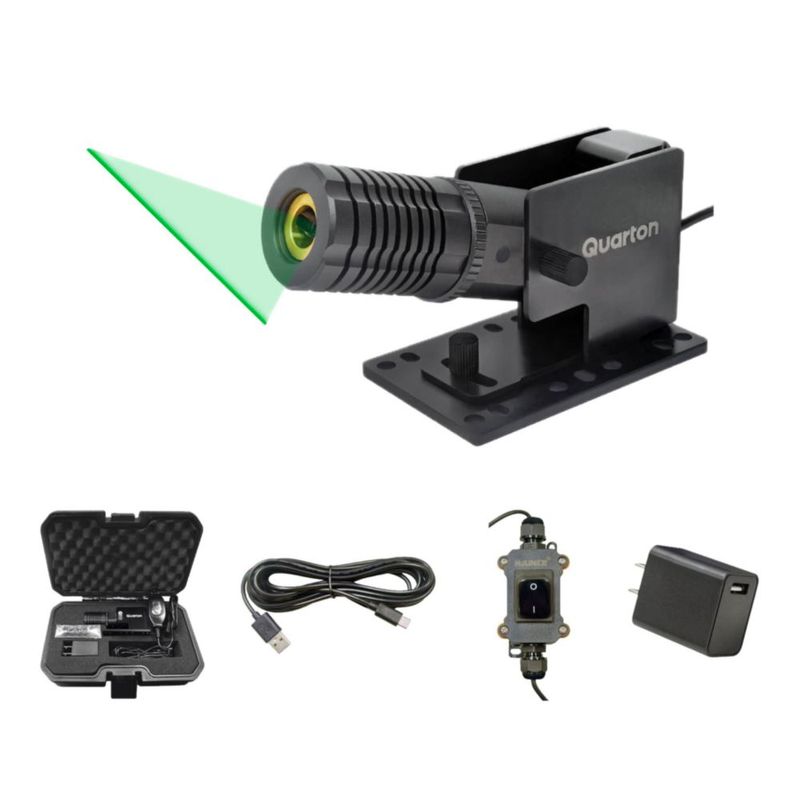 Nivel Láser Quarton ML-400 Verde Impermeable Tipo‑C