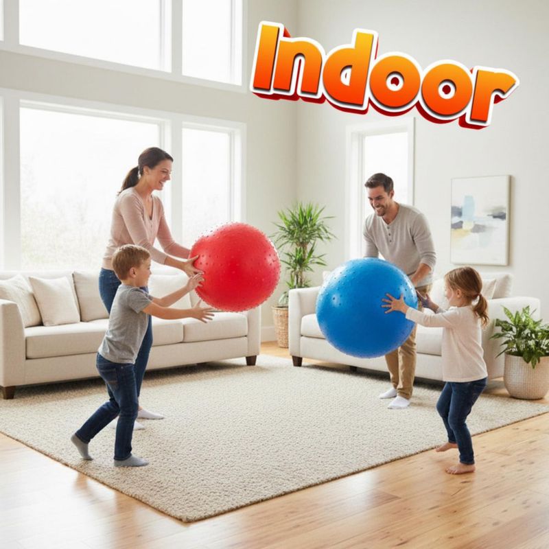 Pelotas Sensoriales PlayBolt 46 cm (2 piezas) con Bomba