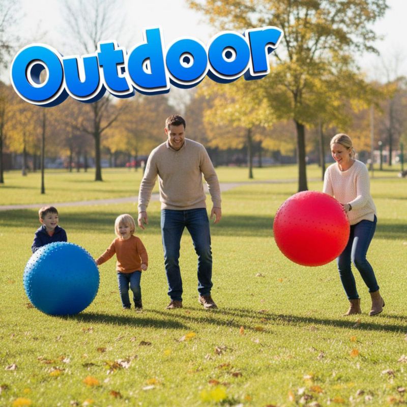 Pelotas Sensoriales PlayBolt 46 cm (2 piezas) con Bomba